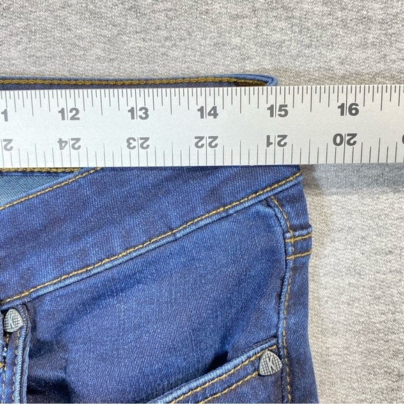 Kut From The Kloth Jeans Womens 10 Blue Connie Ankle Skinny Frayed Hem Denim - Picture 12 of 15